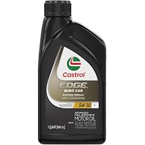Castrol Edge Euro A3/B4 5W30 4.73L : Amazon.ca: Automotive